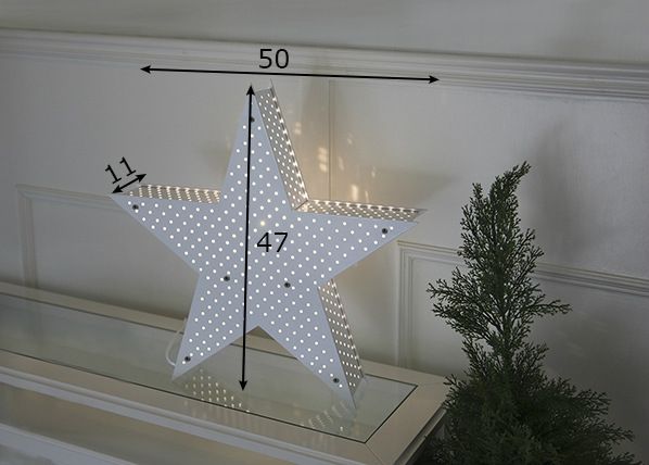 Koristevalaisin STARLIGHT mitat
