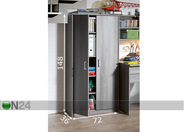 Korkea kaappi SOFT PLUS mitat