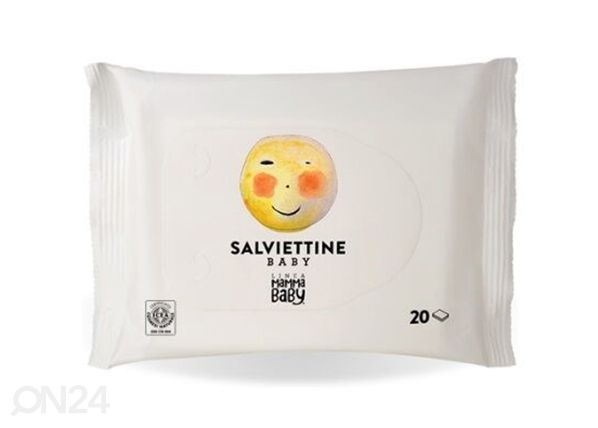 Kosteuspyyhkeet vauvalle Aurinko 20 kpl