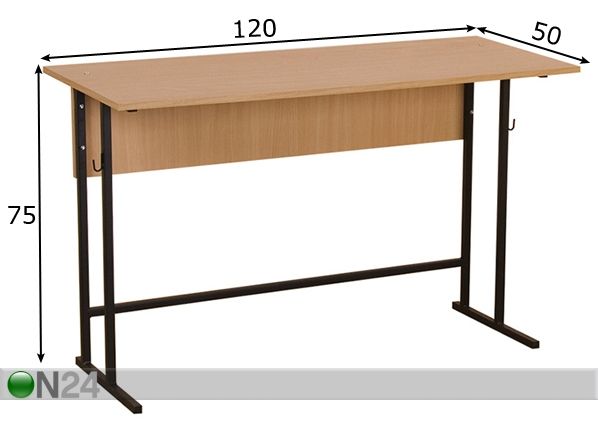 Koululaispöytä mitat