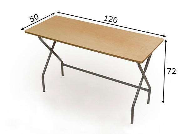 Koulupöytä kahdelle mitat