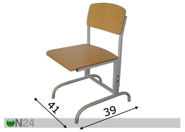 Koulutuoli mitat