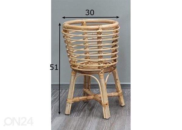 Kukkapöytä mitat