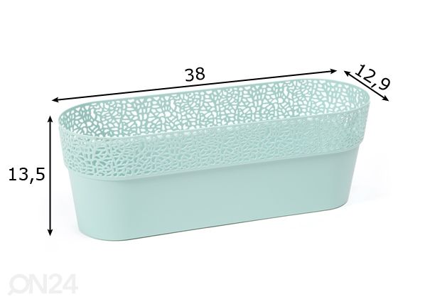 Kukkaruukku ROSA mitat