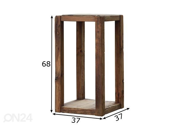 Kukkataso Aspen-54 mitat