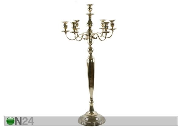 Kullansävyinen kynttilänjalka 125 cm