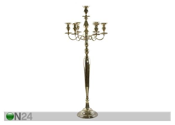Kullansävyinen kynttilänjalka 150 cm
