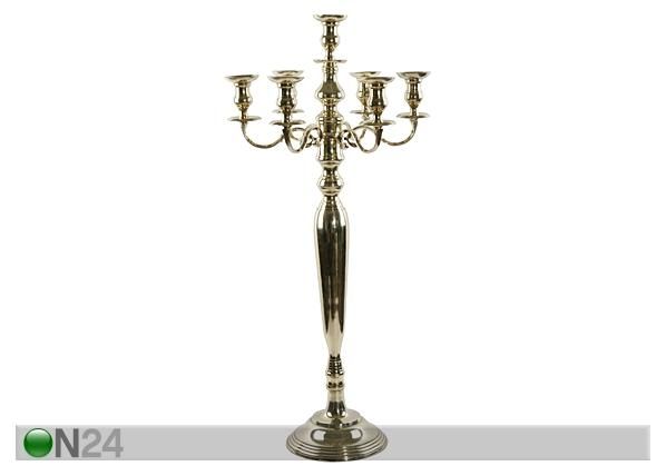 Kullansävyinen kynttilänjalka 96 cm
