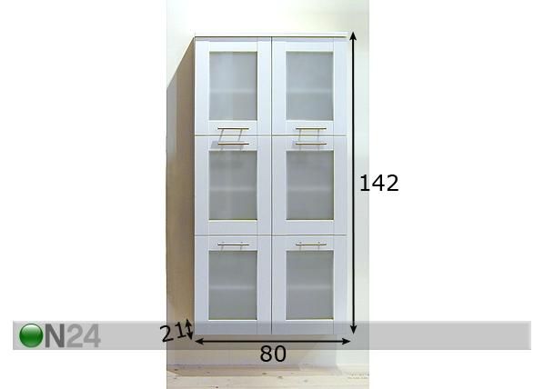 Kylpyhuoneen kaappi MADRID mitat