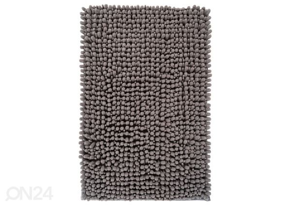 Kylpyhuoneen matto Fluffy Grey 40x60 cm