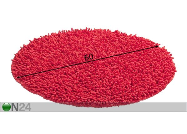 Kylpyhuoneen matto TROPIC RED mitat