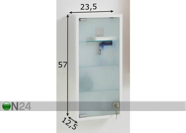Lääkekaappi MEDICUS mitat