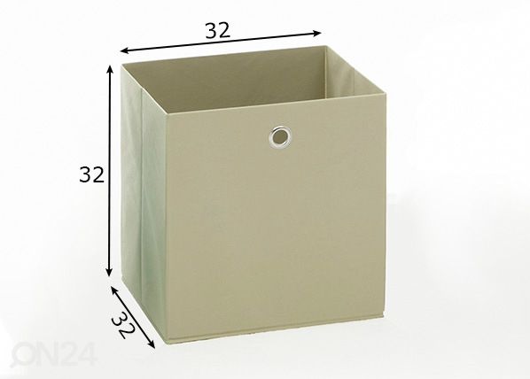 Laatikko Mega 3 mitat