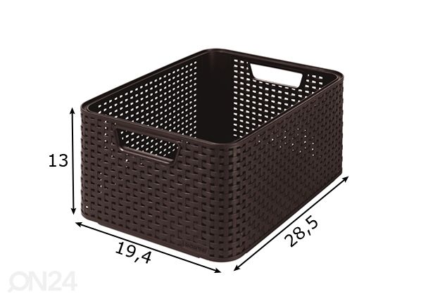 Laatikko STYLE S mitat