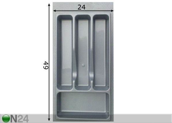 Laatikon sisusta 30 cm laatikkoon mitat