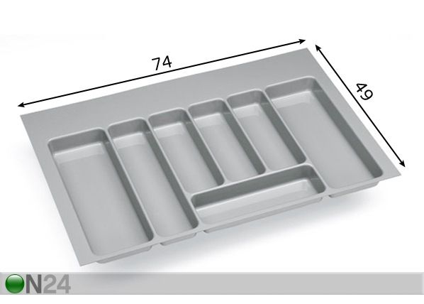 Laatikon sisusta 80 cm laatikkoon mitat