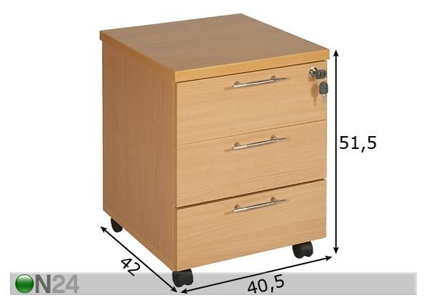 Laatikosto mitat
