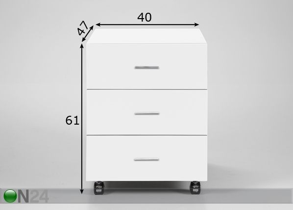Laatikosto CASE mitat
