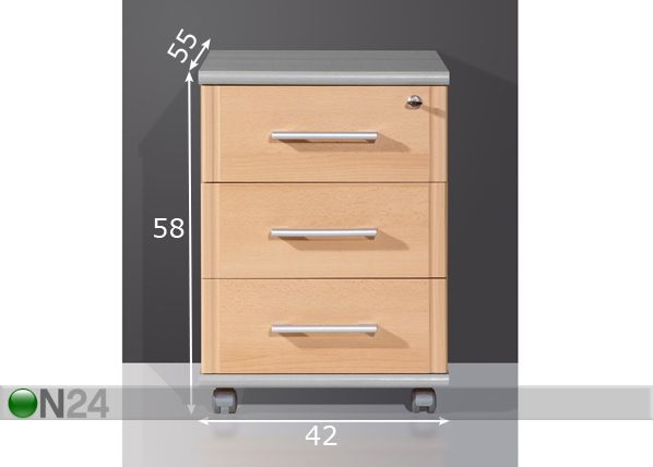 Laatikosto CONCEPT mitat