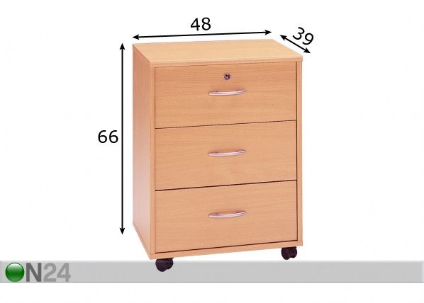 Laatikosto DUO mitat