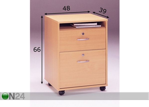 Laatikosto DUO mitat