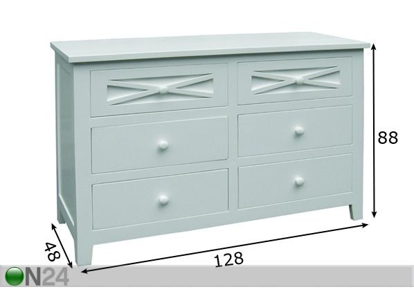 Laatikosto NORDIC -03 mitat