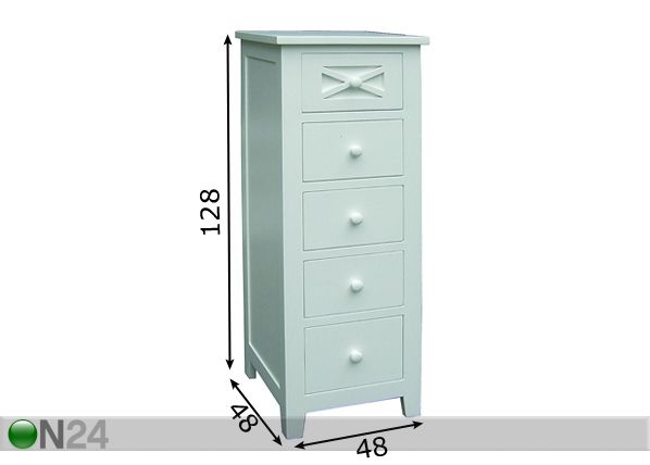 Laatikosto NORDIC -06 mitat