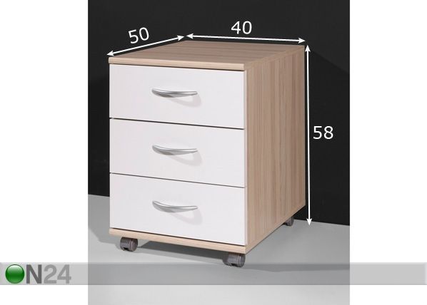 Laatikosto POWER mitat