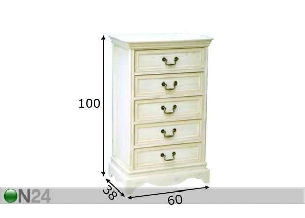 Laatikosto SNOW -14 mitat