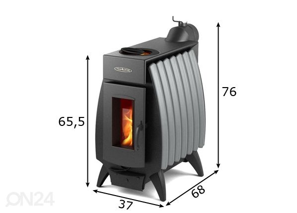 Lämpökamiina Battery Fire 7 mitat