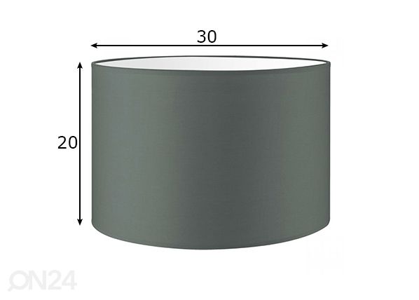 Lampun varjostin Bling ⌀30xh20 cm mitat