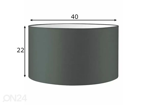 Lampun varjostin Bling ⌀40xh22 cm mitat