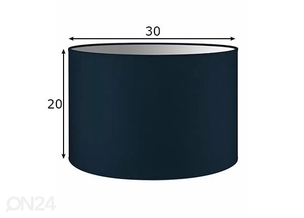 Lampunvarjostin Bling ⌀30xh20 cm mitat