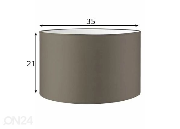 Lampunvarjostin Bling ⌀35xh21 cm mitat