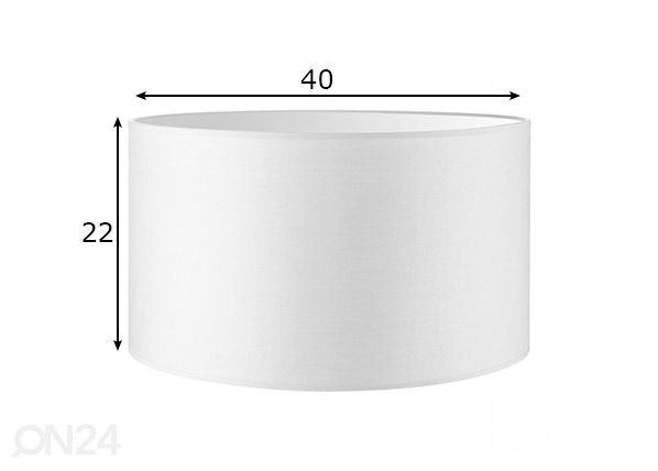 Lampunvarjostin Bling ⌀40xh22 cm mitat
