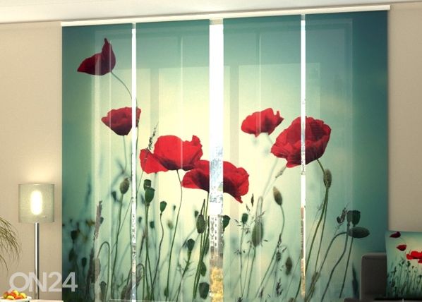 Läpinäkyvä paneeliverho Beauty Forever 240x240 cm