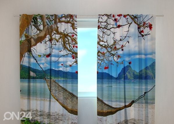 Läpinäkyvä verho HAMMOCK 240x220 cm