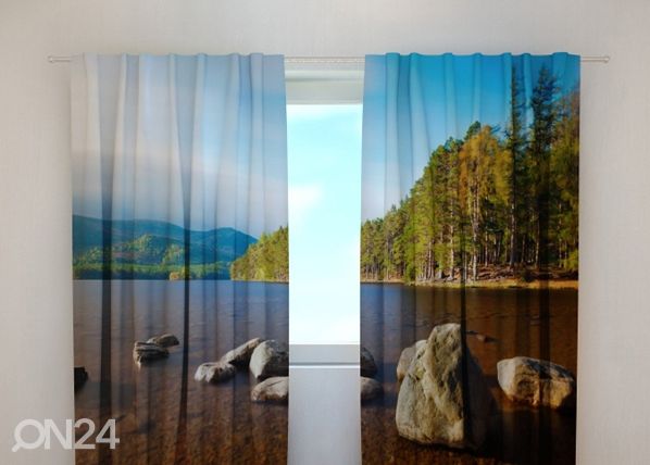 Läpinäkyvä verho LAKE 2, 240x220 cm