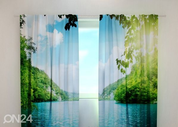 Läpinäkyvä verho LAKE 240x220 cm