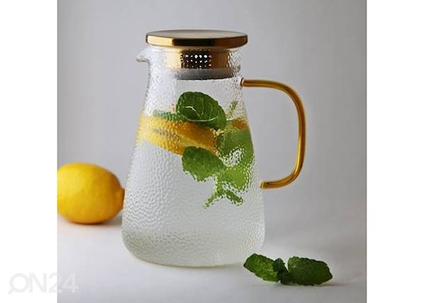 Lasikannu kannella Golden 1,3 L