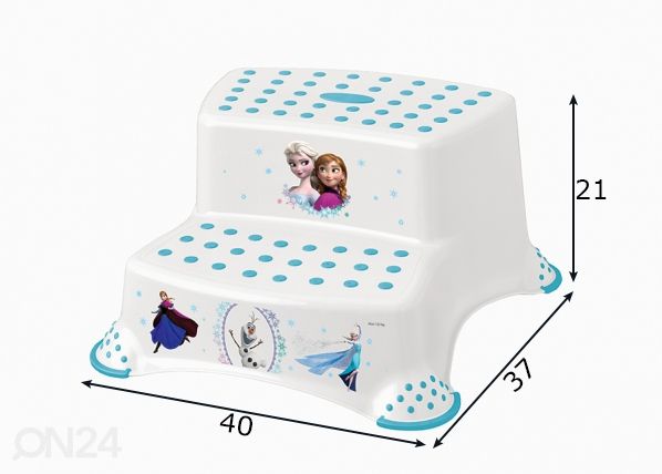 Lasten astinpenkki 2 astimella FROZEN mitat