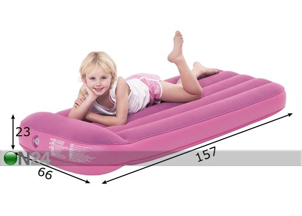 Lasten ilmapatja 157x66 cm mitat