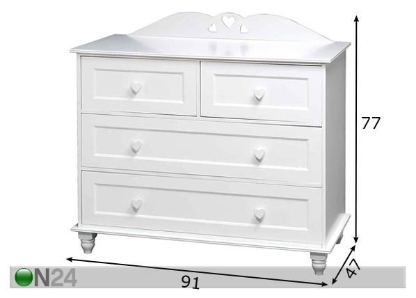 Lasten lipasto FIINA-6 mitat