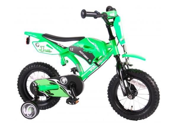 Lasten polkupyörä Motobike Green 12" Volare