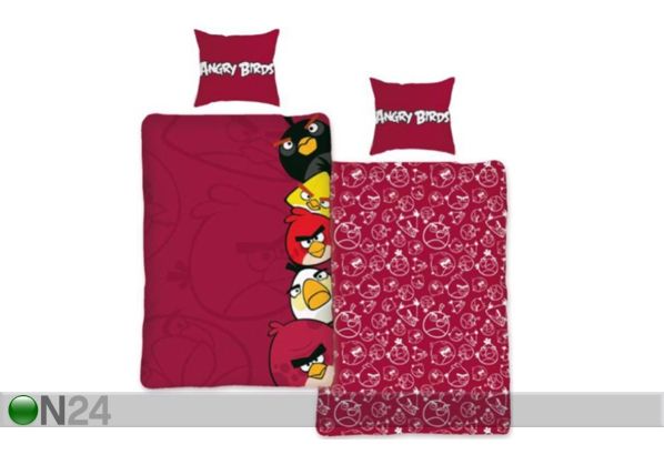 Lasten vuodevaatteet ANGRY BIRDS 150x210 cm