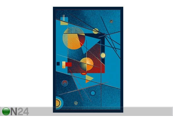 Lastenhuoneen matto FA, sininen 50x80 cm