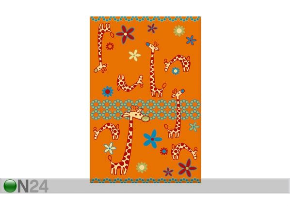 Lastenhuoneen matto GIRAFFE 120x170 cm