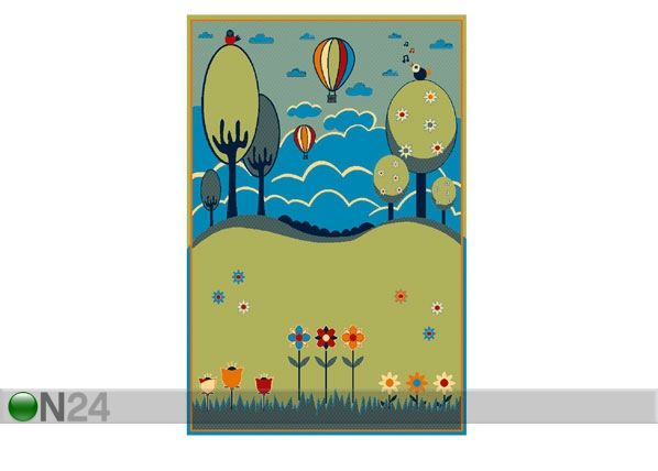 Lastenhuoneen matto KARIN 120x170 cm