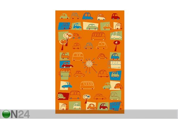 Lastenhuoneen matto TRAFFIC 140x190 cm