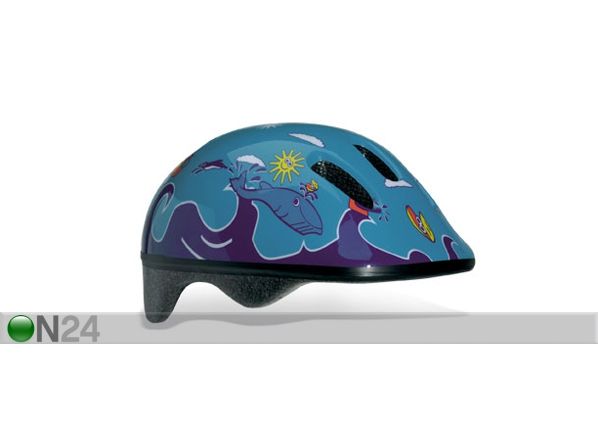 Lastenkypärä BELLELI BLUE FISH 52-56 cm